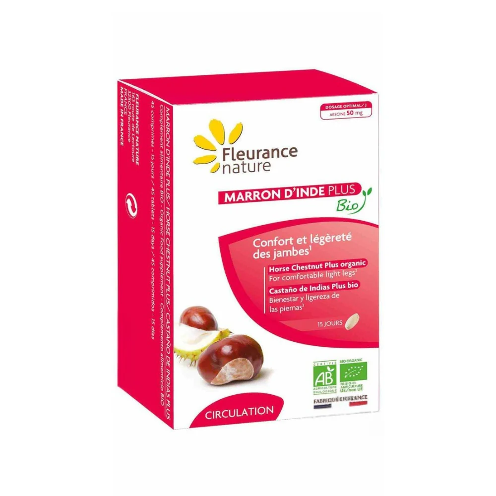 Castaño De Indias Plus Eco Fleurance Nature 45 Comprimidos