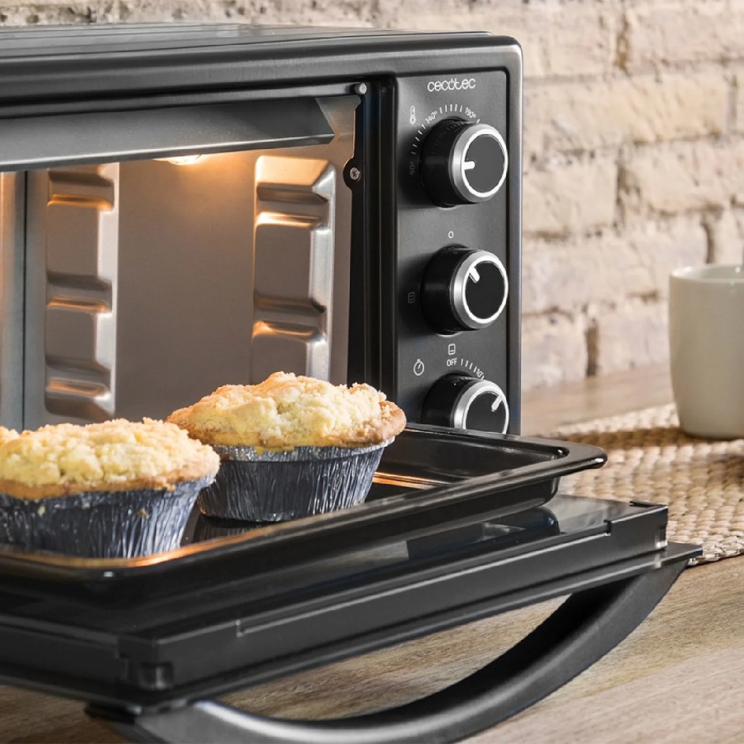 Cecotec Horno De Sobremesa Horno De Sobremesa Bake&toast 2300 Black - Image 3
