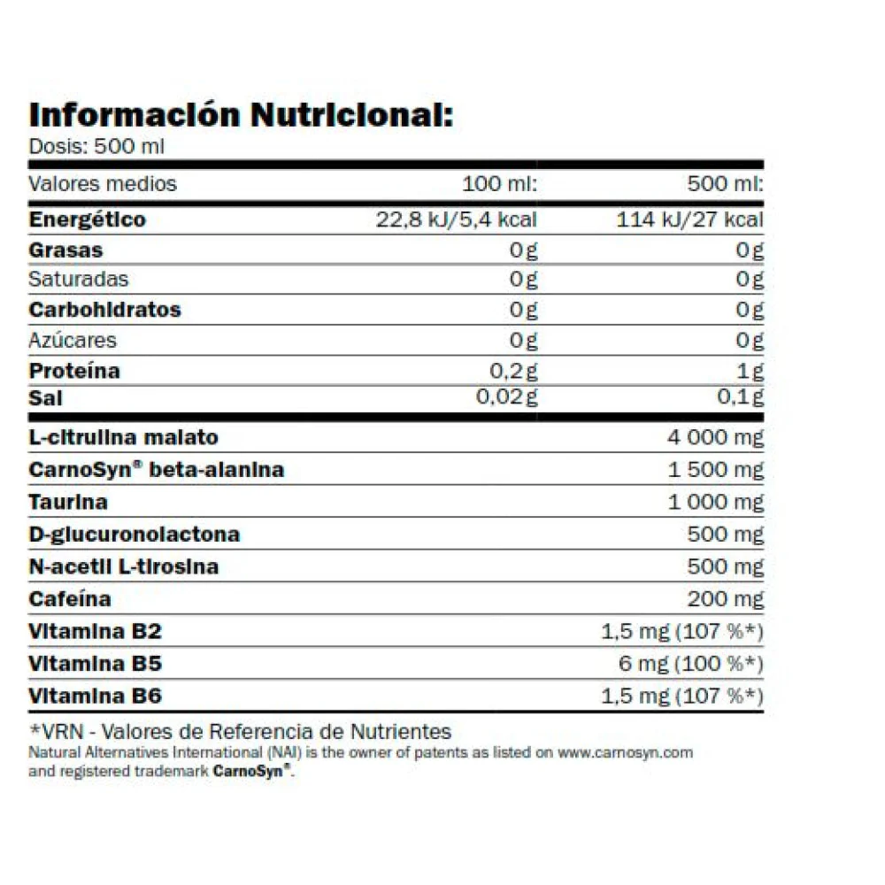 Cellup Pre Workout Drink 500 Gr 1 Ud. Fruity Twister - Image 2