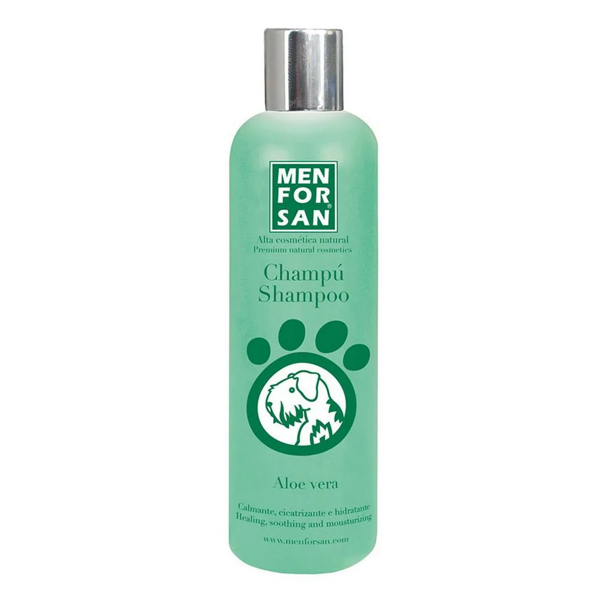 Champú Para Mascotas Menforsan Perro Aloe Vera 300 Ml / Vetonek