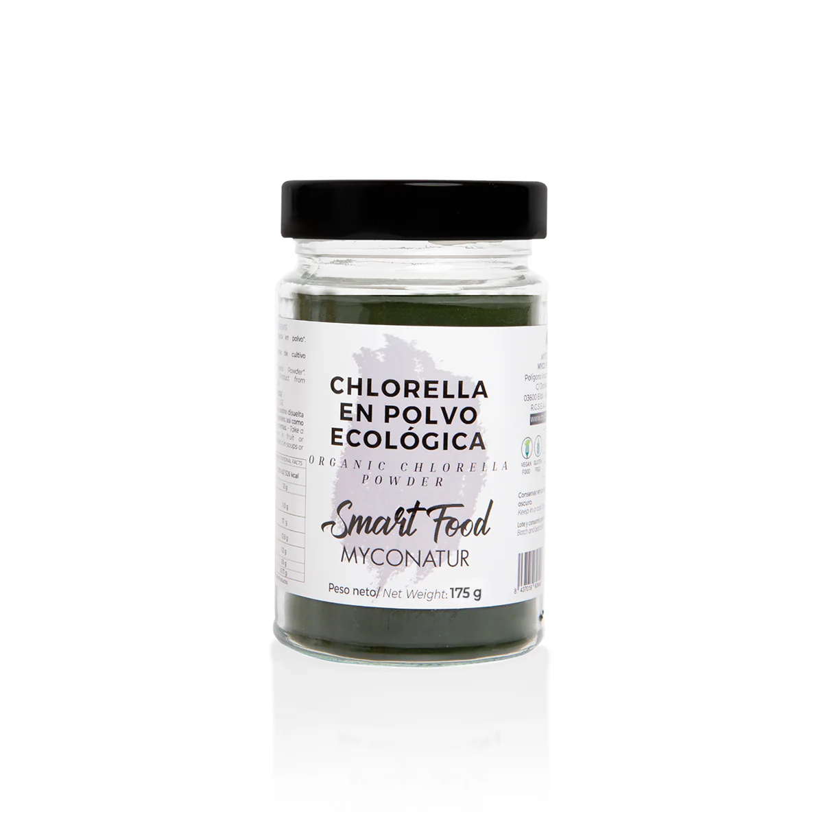 Chlorella En Polvo Ecológica Myconatur 175g