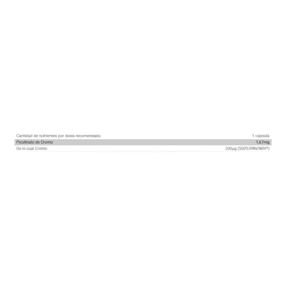 Chromium Picolinate 90 Caps - Image 2