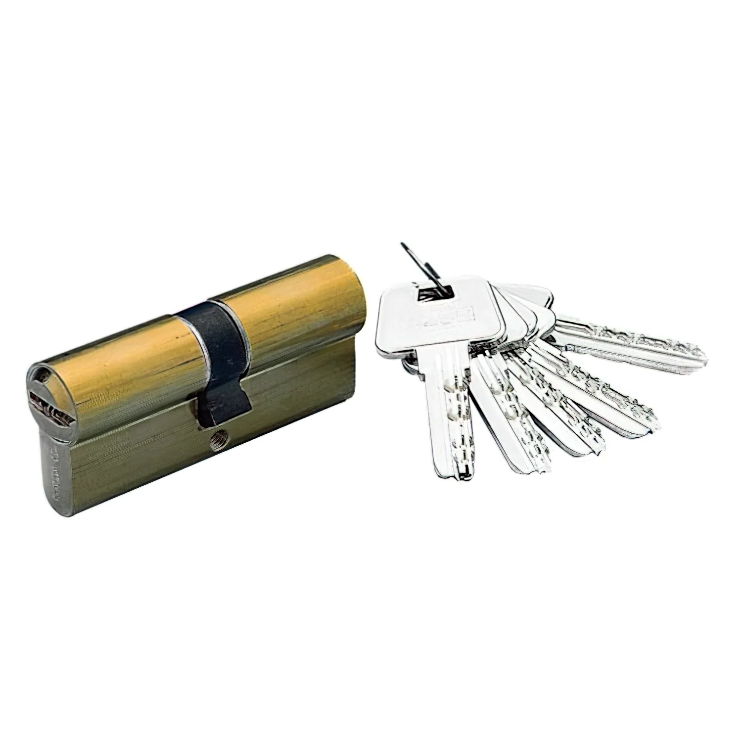 Cilindro Yale Seguridad Yl-6 34x34/r15,0 Latonado