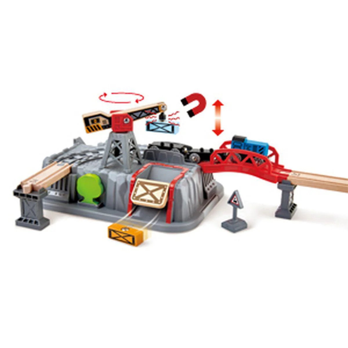 Circuito Tren Railway Bucket Hape - Image 2