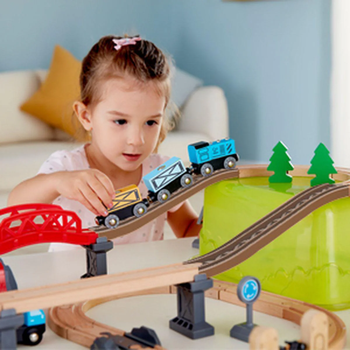 Circuito Tren Railway Bucket Hape - Image 3