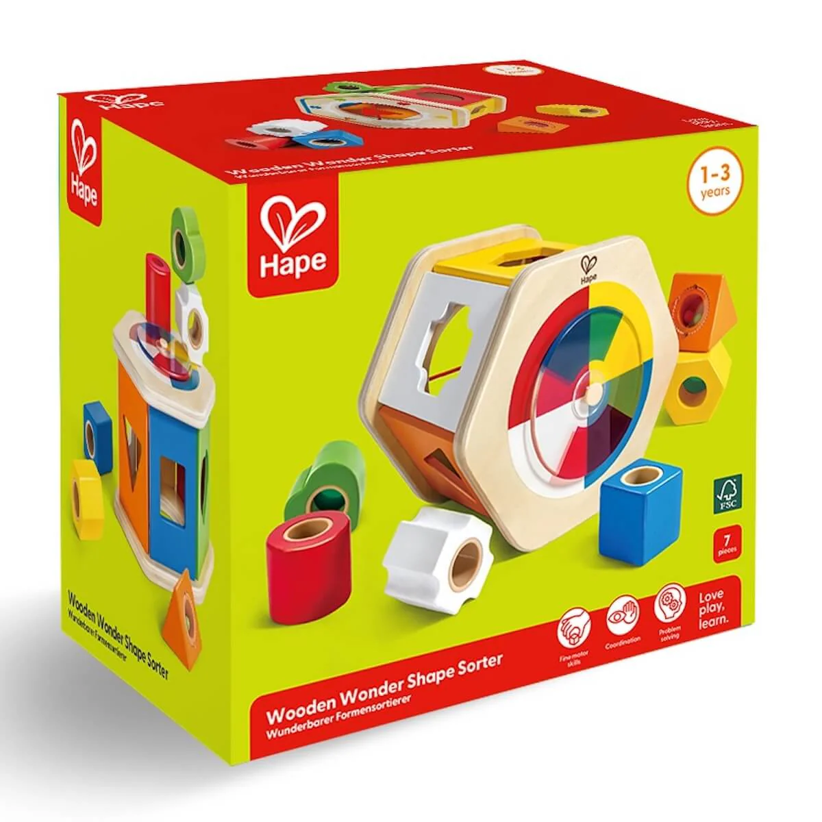 Clasificador Formas Wooden Wonder Hape - Image 3
