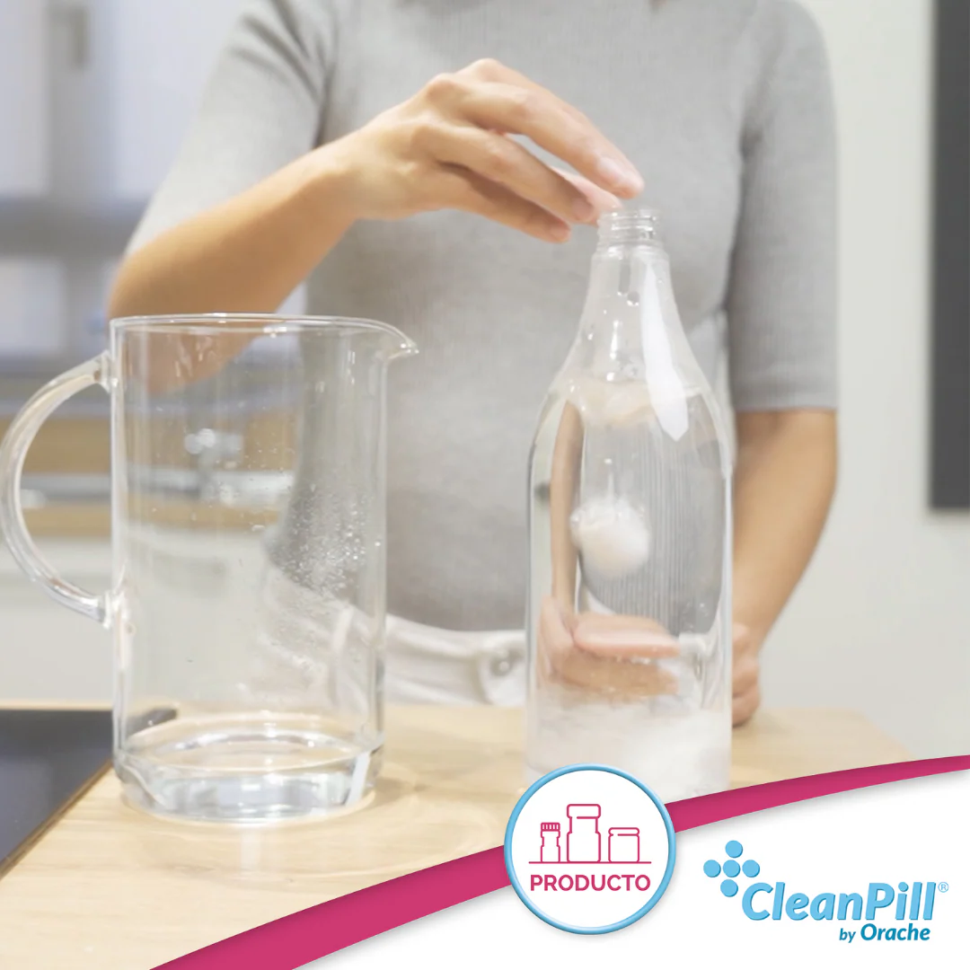 Clean Pill Refill - 4 Pastillas Antical Baño, Aroma Frambuesa - Image 4