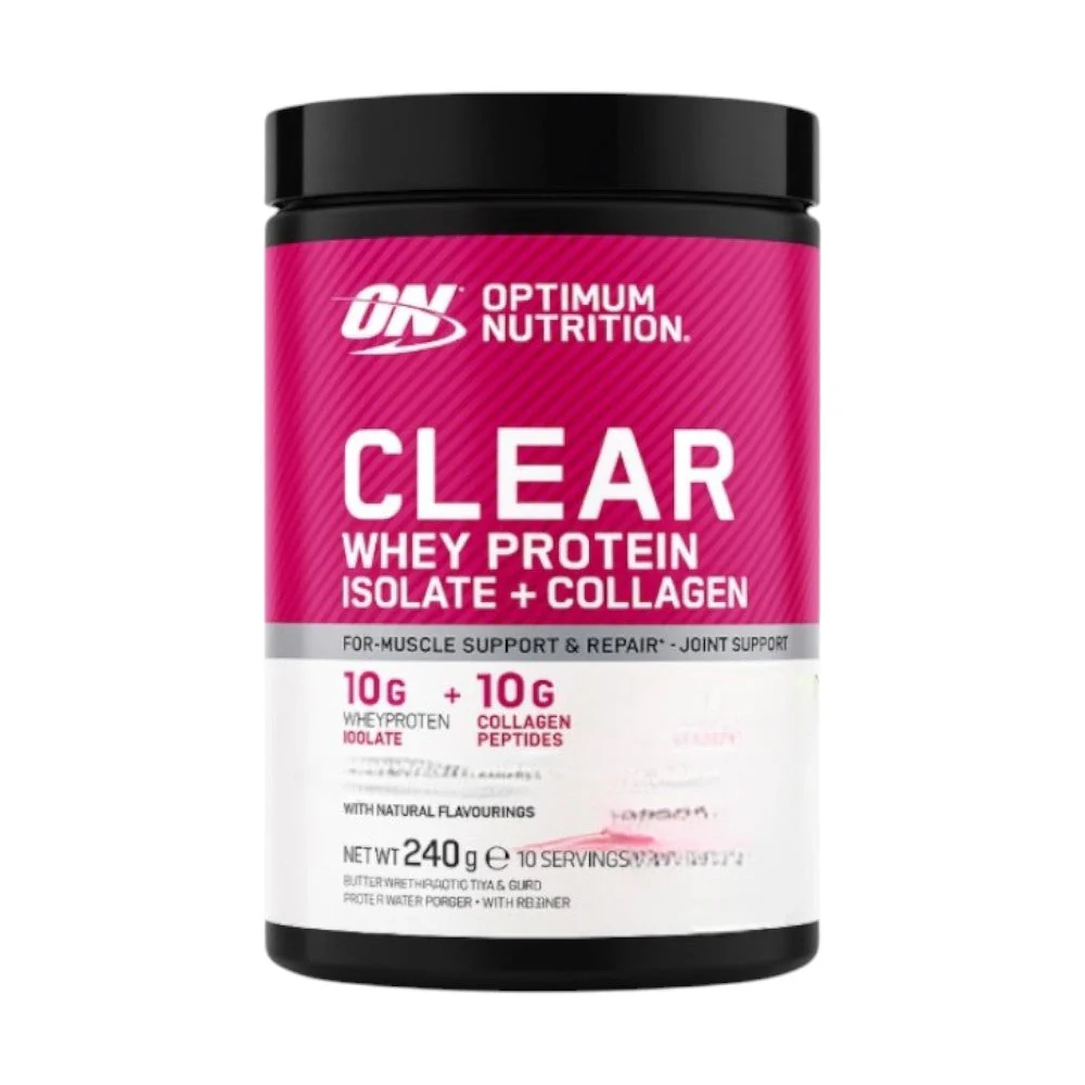 Clear Whey + Collagen 240 Gr Manzana Frambuesa
