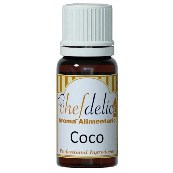 Coco Aroma Concentrado Chefdelice 10 ml