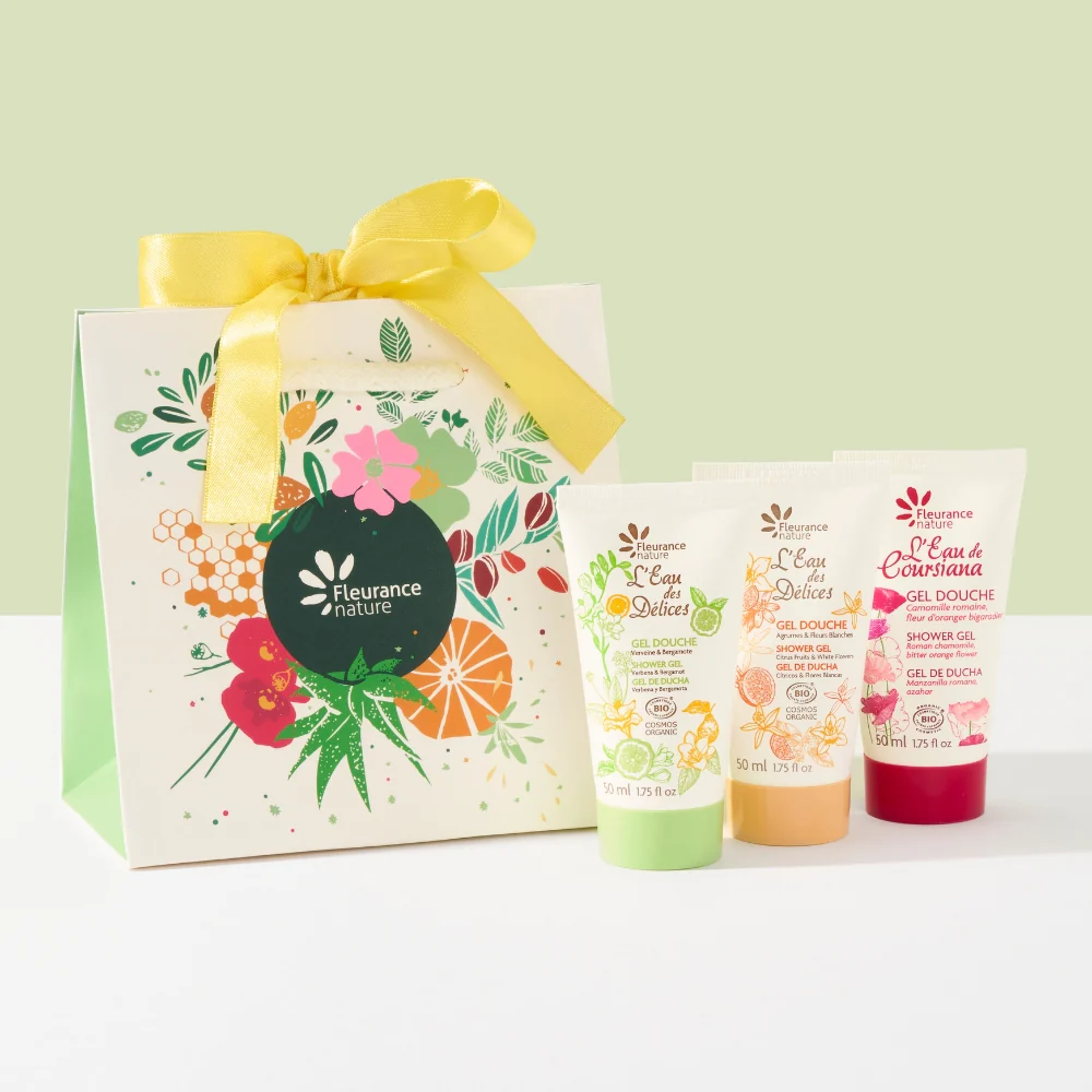 Cofre Bolsa Trío Geles Ducha Formato Viaje 50ml - Día de la Madre