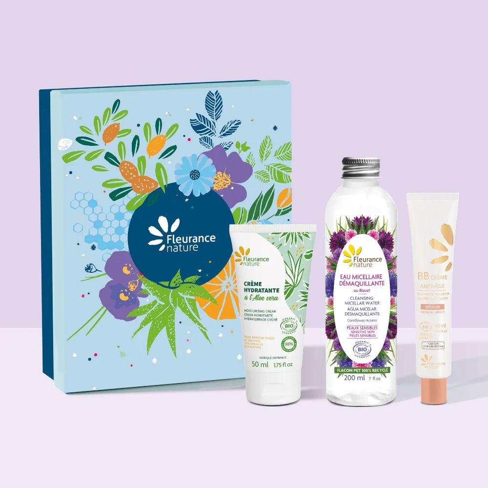 Cofre Ritual De Belleza Facial (bb Crema 40ml - Agua Micelar Aciano 200ml - Crema Hidratante Aloe Vera 50ml)