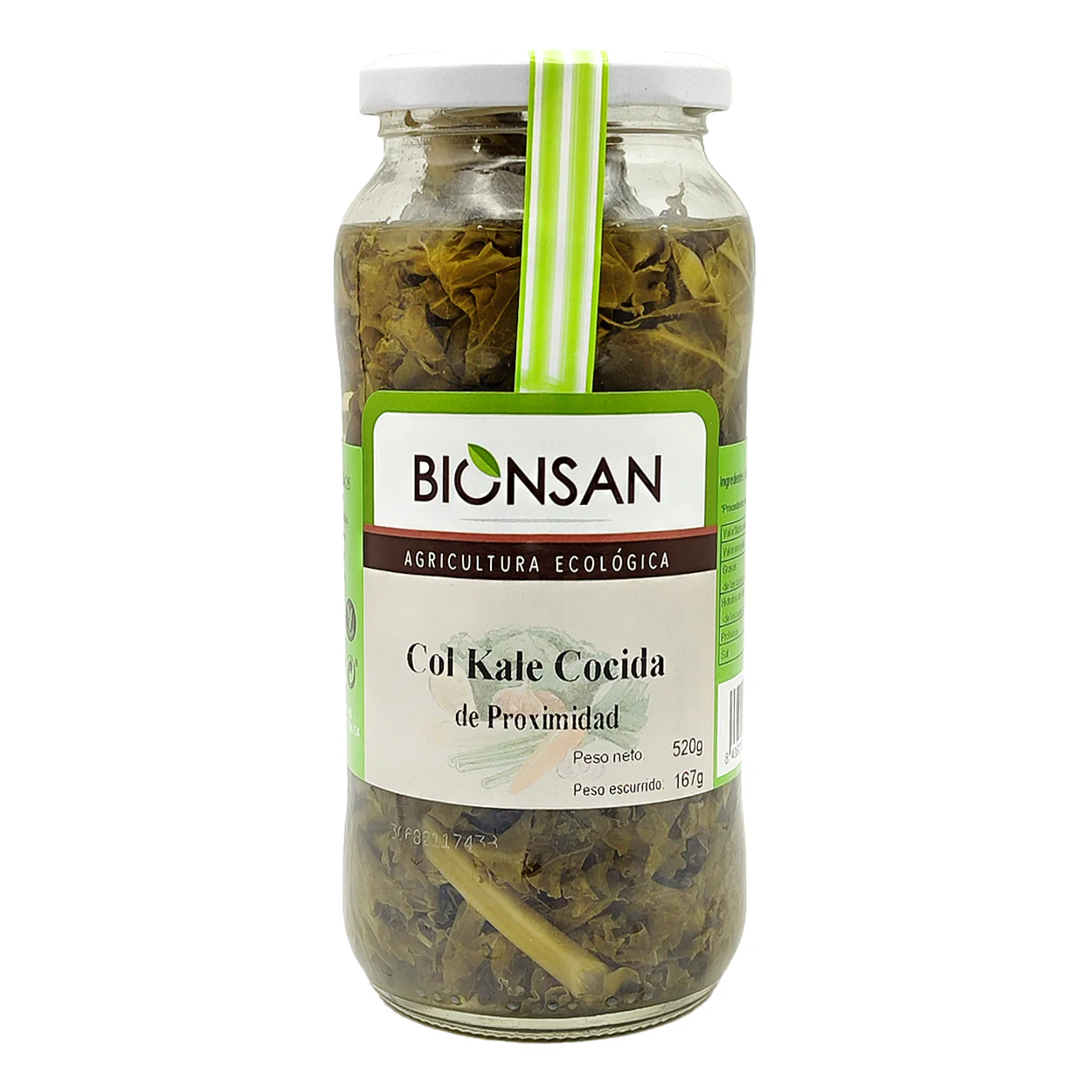 Col Kale Cocida Eco Bionsan 520gr