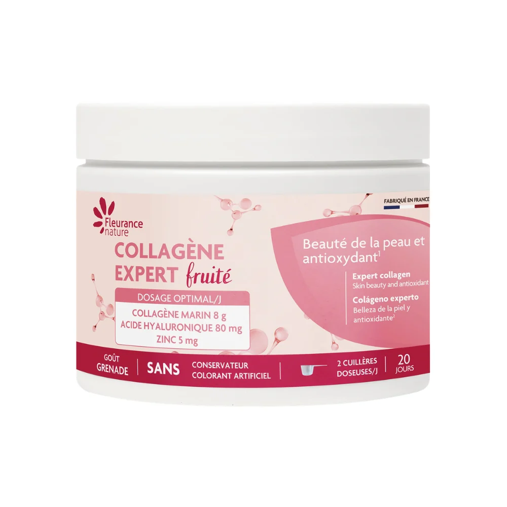 Colágeno Experto Afrutado Sabor Granada Fleurance Nature 190g