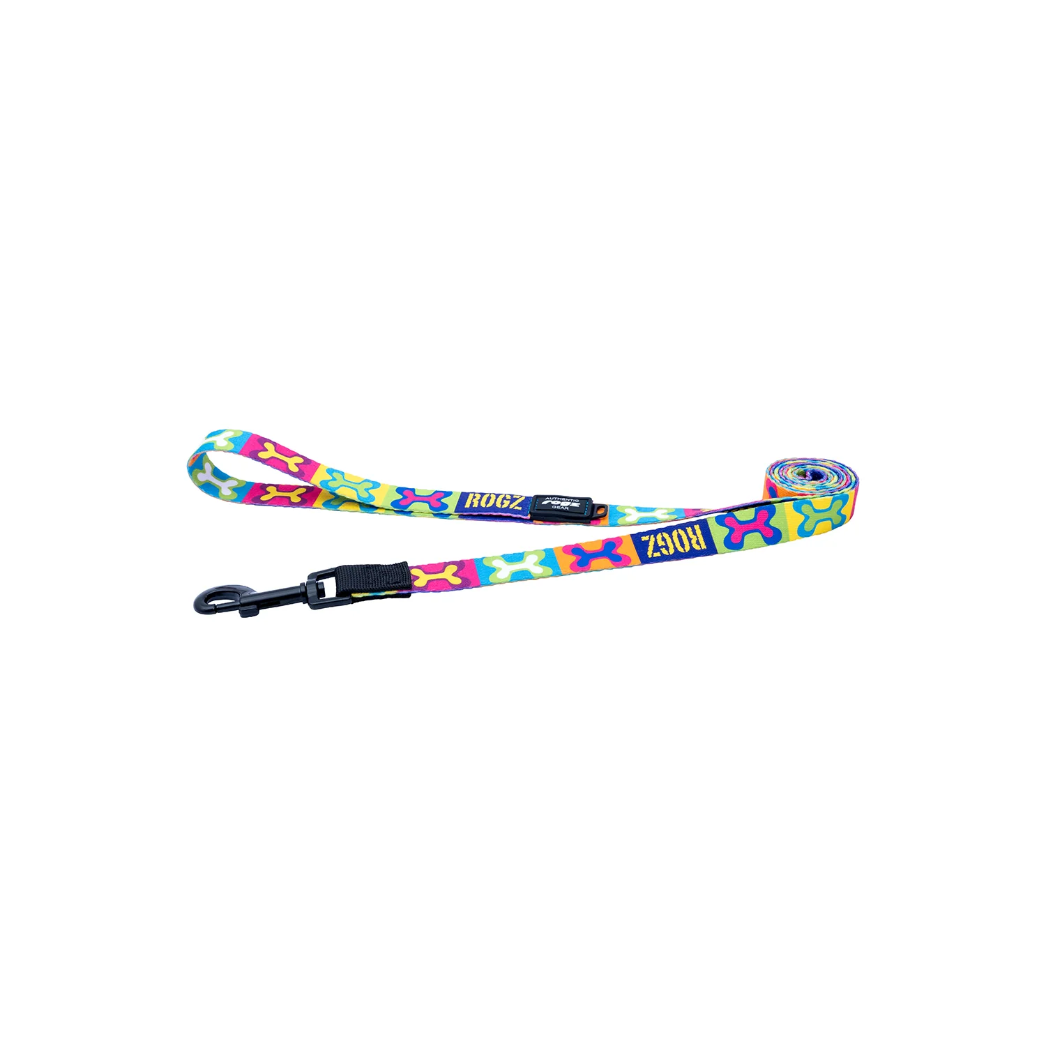 Correa Para Perro, Modelo Fusion De Rogz, Estampado Pop Art. Talla M (12-22kg) - Image 3