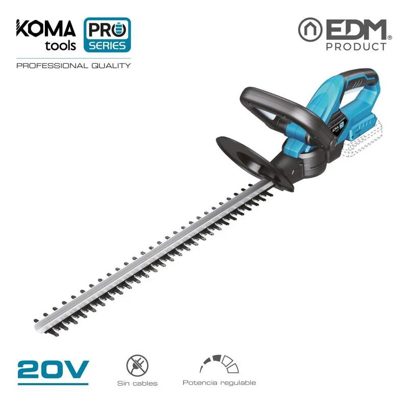 Cortasetos 20v (sin Batería Ni Cargador) 19,5x75cm Koma Tools Pro Series Battery