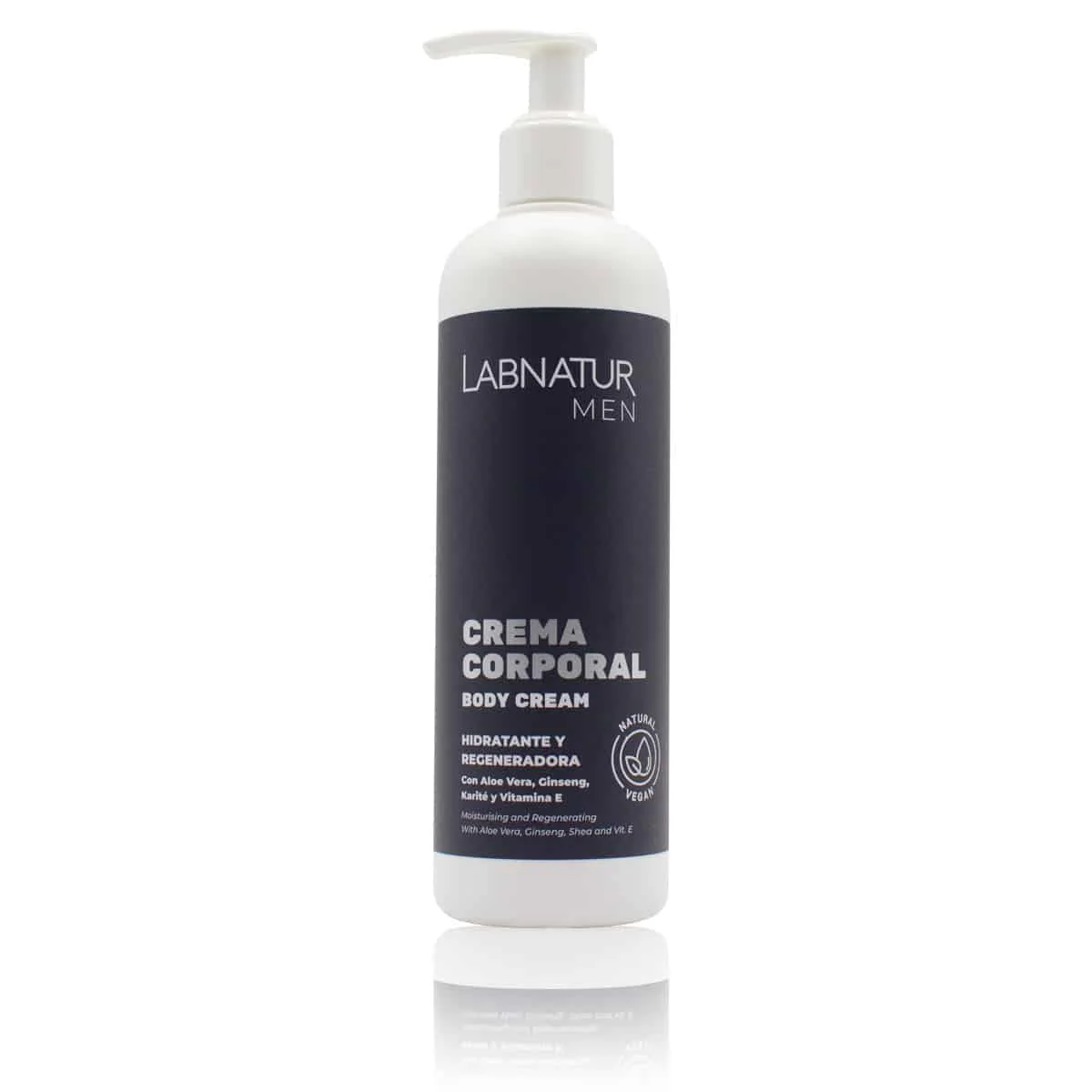 Crema Corporal Hombre Labnatur 300 ml | Hidratante | Cuidado Corporal Masculino | Uso Diario