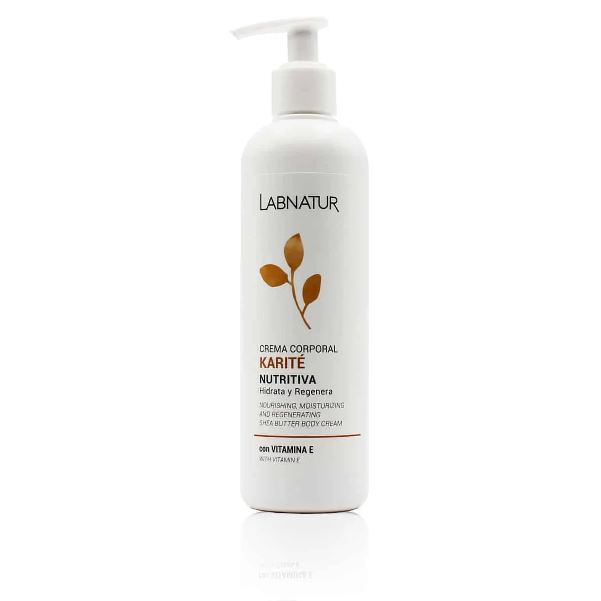 Crema Corporal Manteca de Karité Labnatur 300 ml | Nutrición Intensiva | Hidratante | Piel Seca