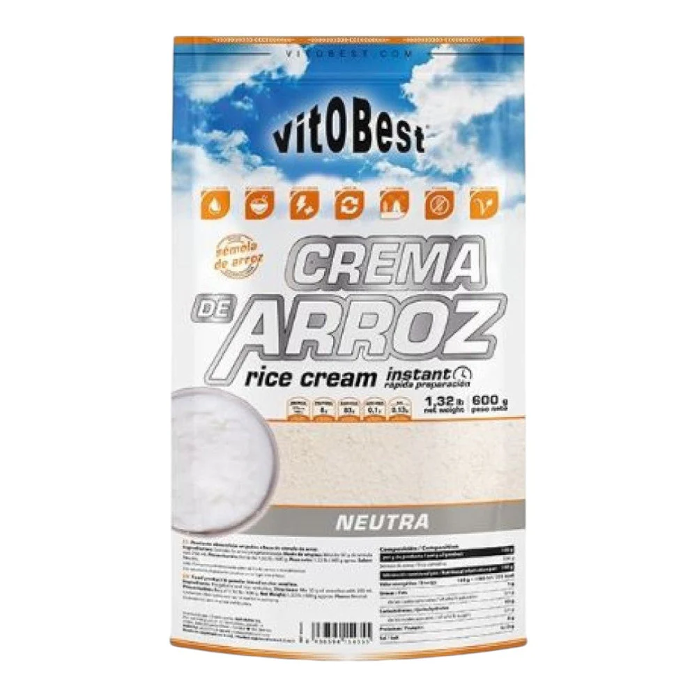 Crema De Arroz 600 Gr Neutro