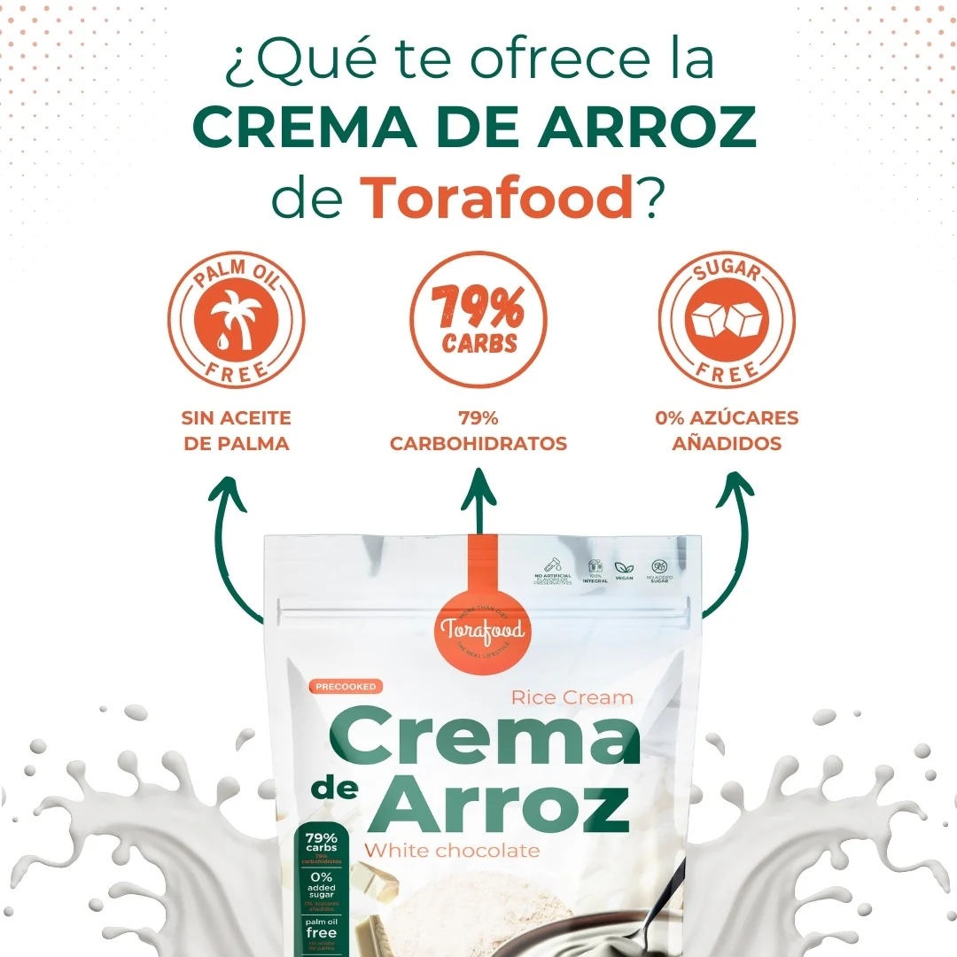Crema De Arroz Choco Blanco Torafood 1kg - Image 4