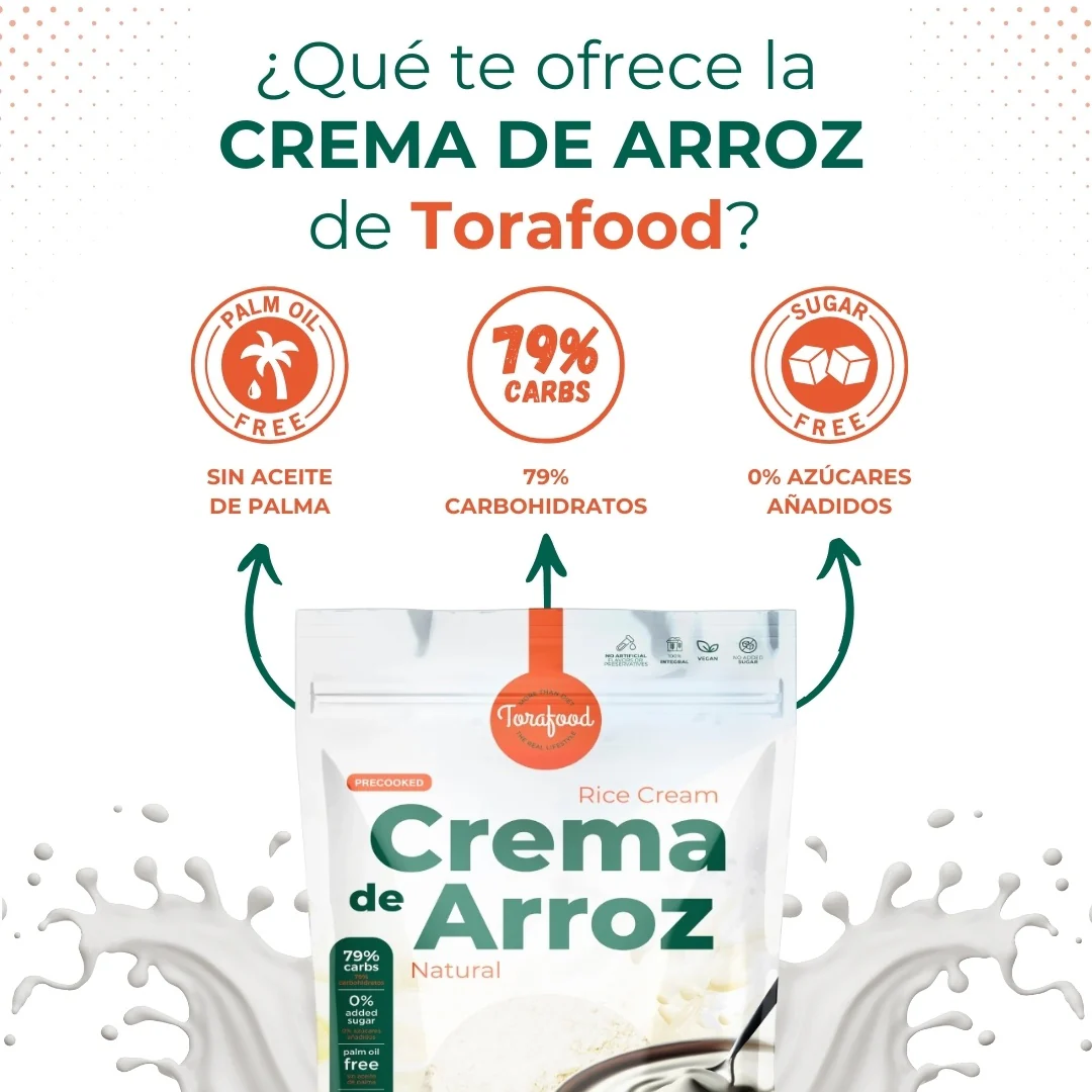 Crema De Arroz Neutro Torafood 1kg - Image 5