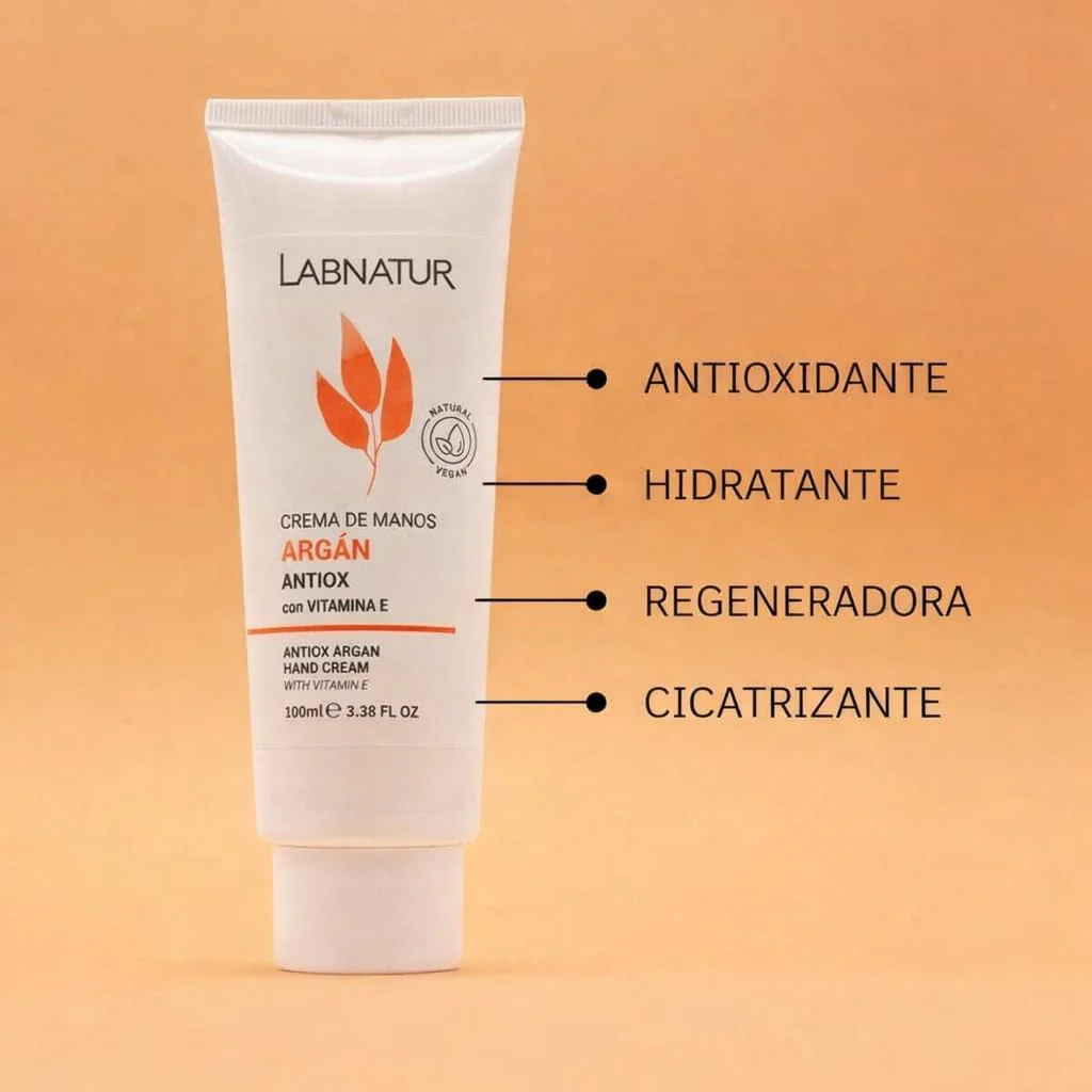 Crema de Manos Argán Labnatur 100 ml | Nutritiva | Hidratante | Manos Secas - Image 2