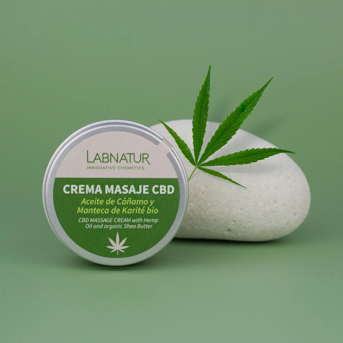 Crema De Masaje CBD Labnatur 100 ml | Cuidado Corporal | Hidratante | Confort Cutáneo - Image 3