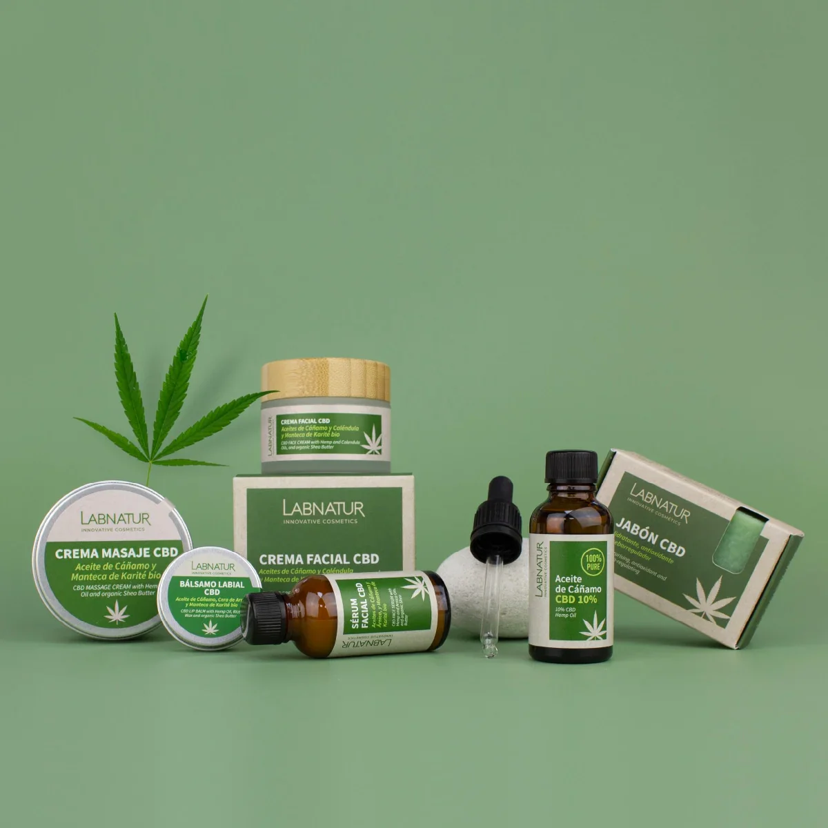 Crema De Masaje CBD Labnatur 100 ml | Cuidado Corporal | Hidratante | Confort Cutáneo - Image 4