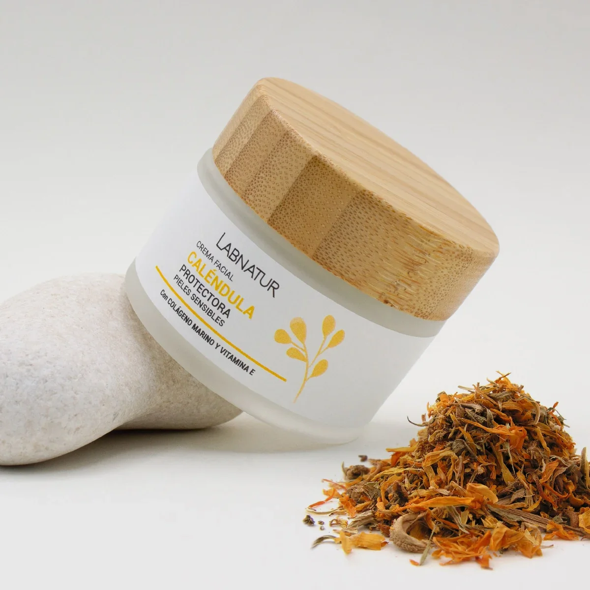 Crema Facial Caléndula Labnatur 50 Ml | Hidratante | Calmante | Piel Sensible - Image 2