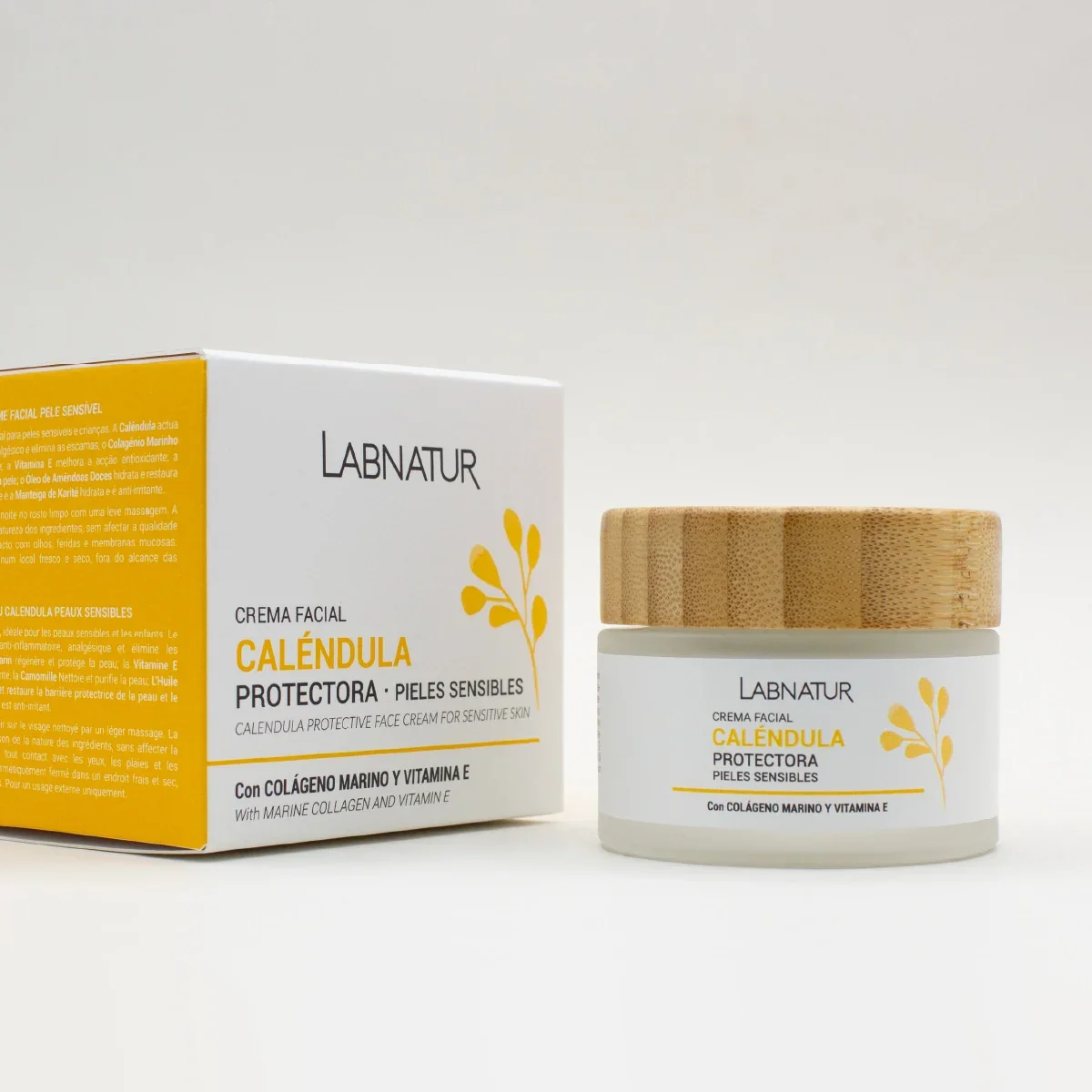 Crema Facial Caléndula Labnatur 50 Ml | Hidratante | Calmante | Piel Sensible - Image 4