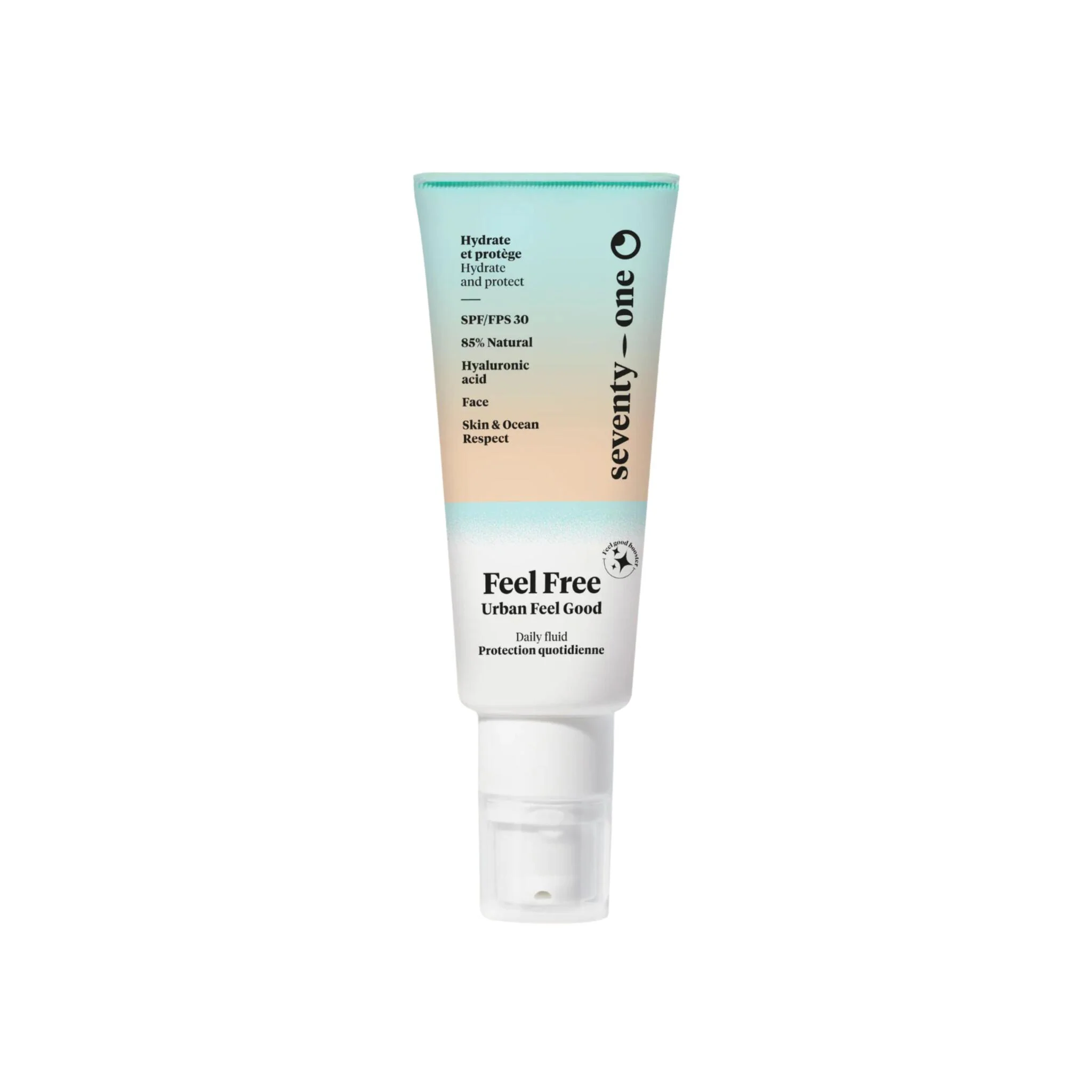 Crema Facial Hidratante Uva, Ubv Y Luz Azul Feel Free