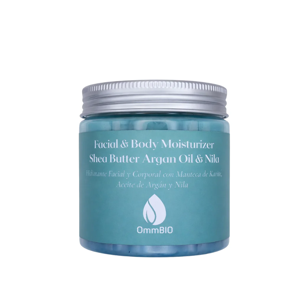 Crema Hidratante Facial Y Corporal Con Manteca De Karité, Aceite De Argán Y Nila