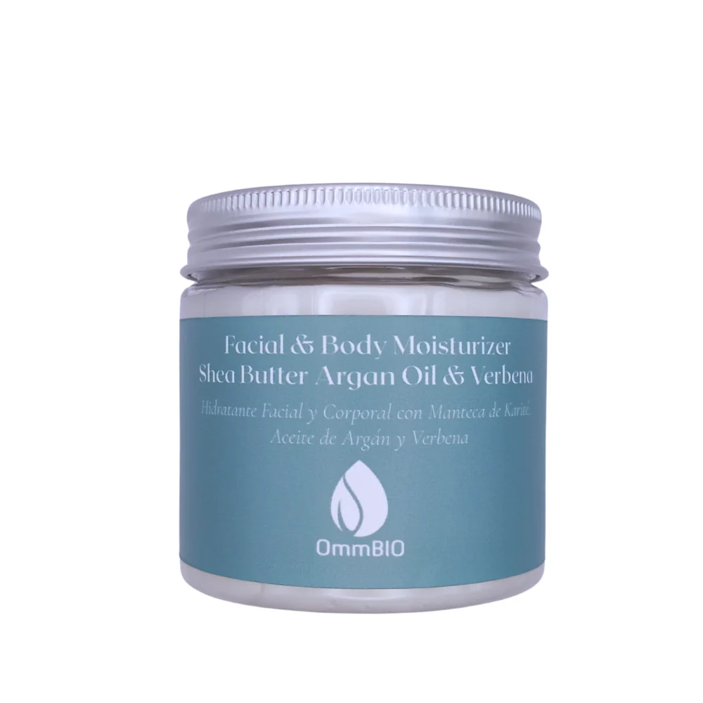 Crema Hidratante Facial Y Corporal Con Manteca De Karité, Aceite De Argán Y Verbena
