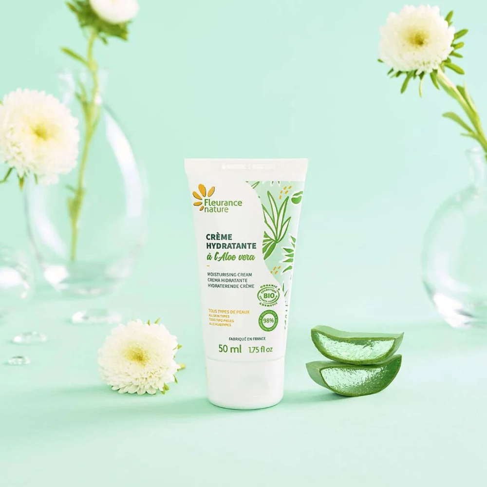 Crema Hydratante Aloe Vera Eco Fleurance Nature 50ml - Image 2