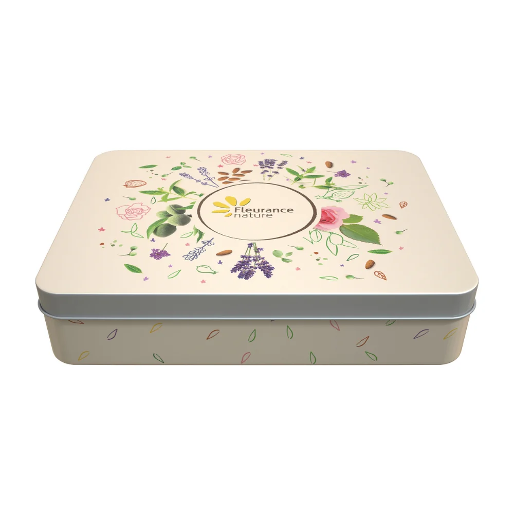Cuarteto De Crema De Manos Eco En Su Cofrecito Beige Fleurance Nature 4x30ml - Image 2