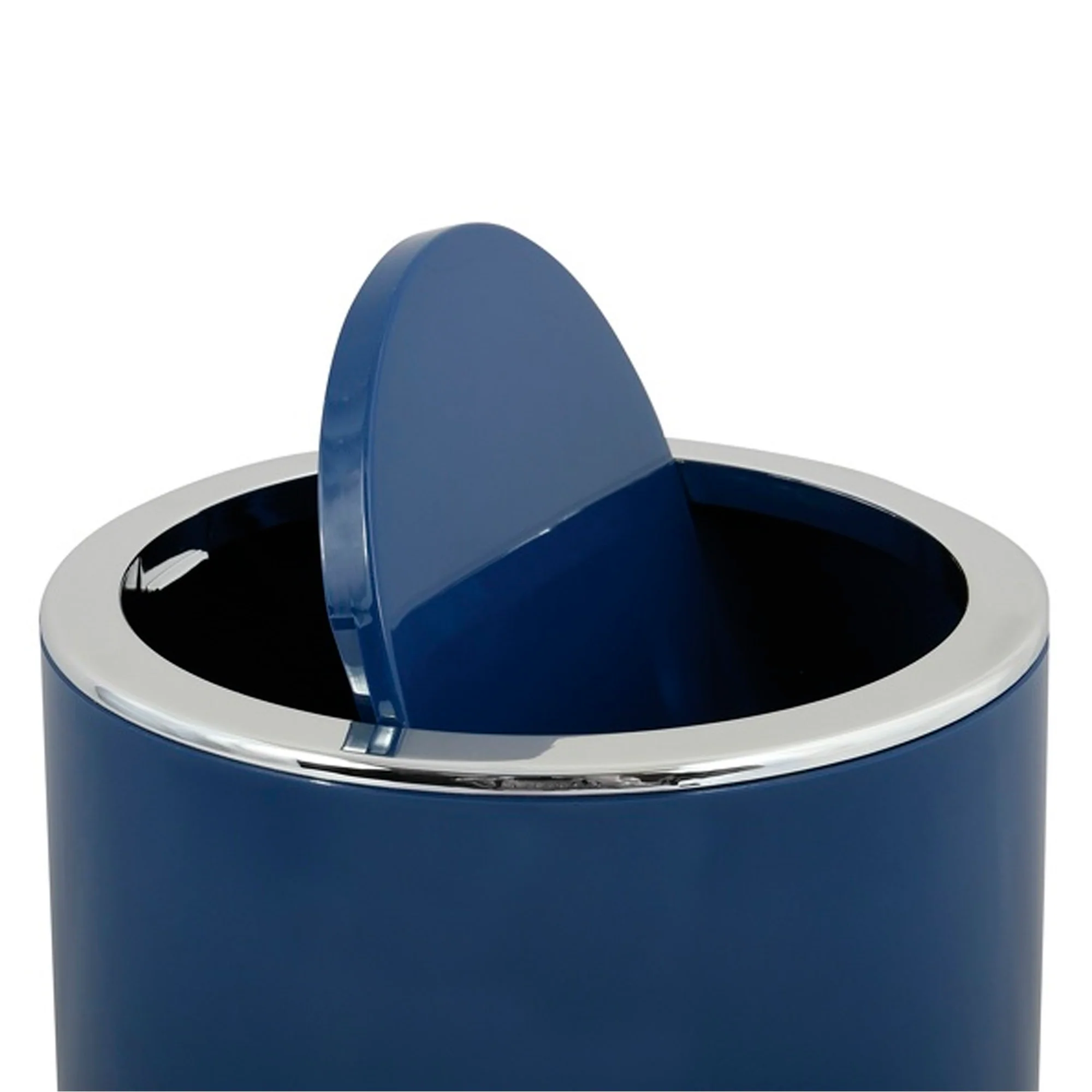 Cubo De Basura Msv as Kamaka 6 Litros De Plastico En Color Azul Electrico Ø18,5 X 26 Cm - Image 3