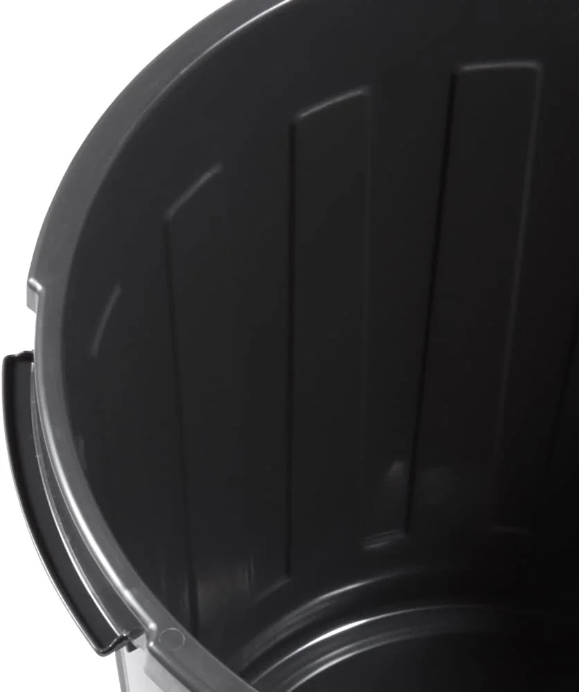 Cubo De Basura / Papelera Polivalente Con Tapa Cerrable, Pequeño, Plástico Resistente (pp), 7 l, Mats, Grafito - Image 3