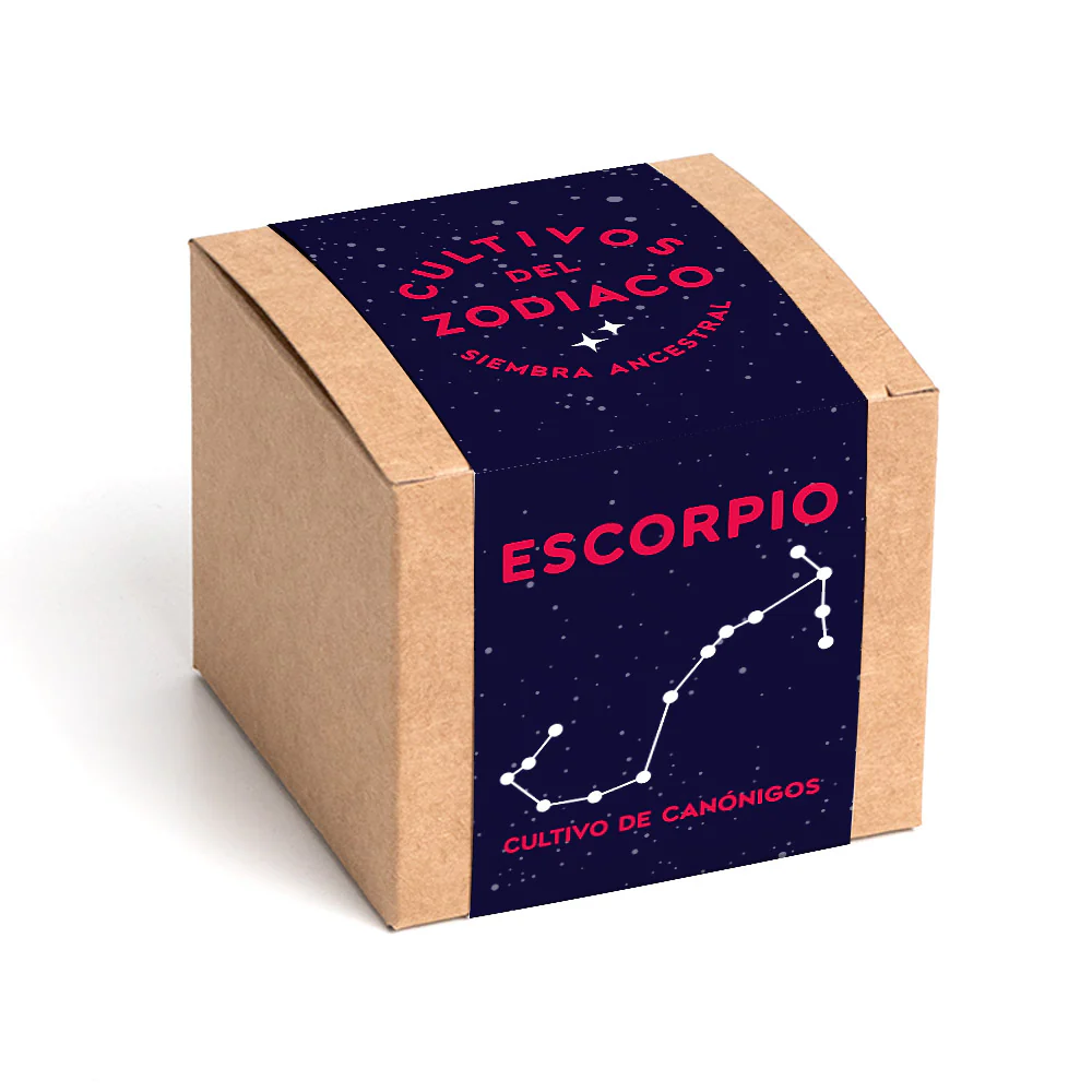 Cultivos Del Zodiaco – Escorpio | Kit De Cultivo Con Semillas De Canónigos