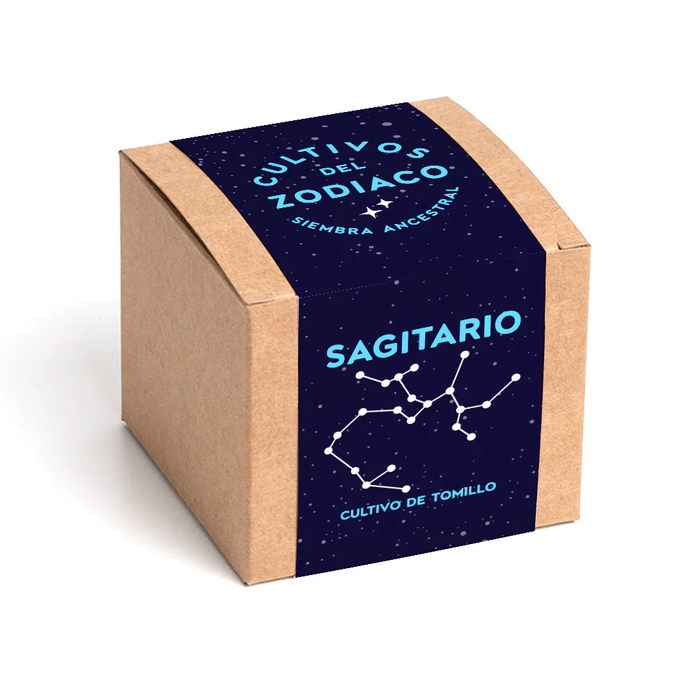 Cultivos Del Zodiaco – Sagitario | Kit De Cultivo Con Semillas De Tomillo