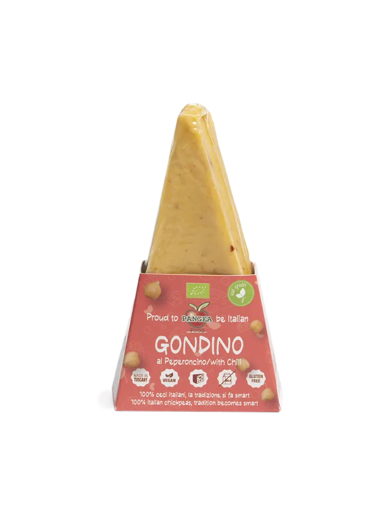 Cuña De Queso Vegetal Estilo Parmesano Con Chile Gondino 150g