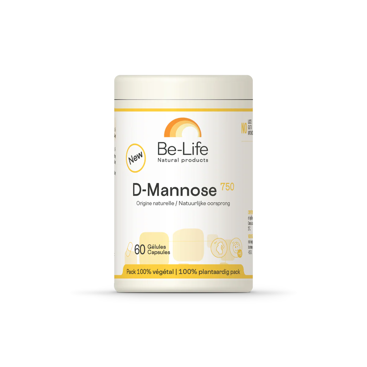 D-mannose 750 60 Cápsulas