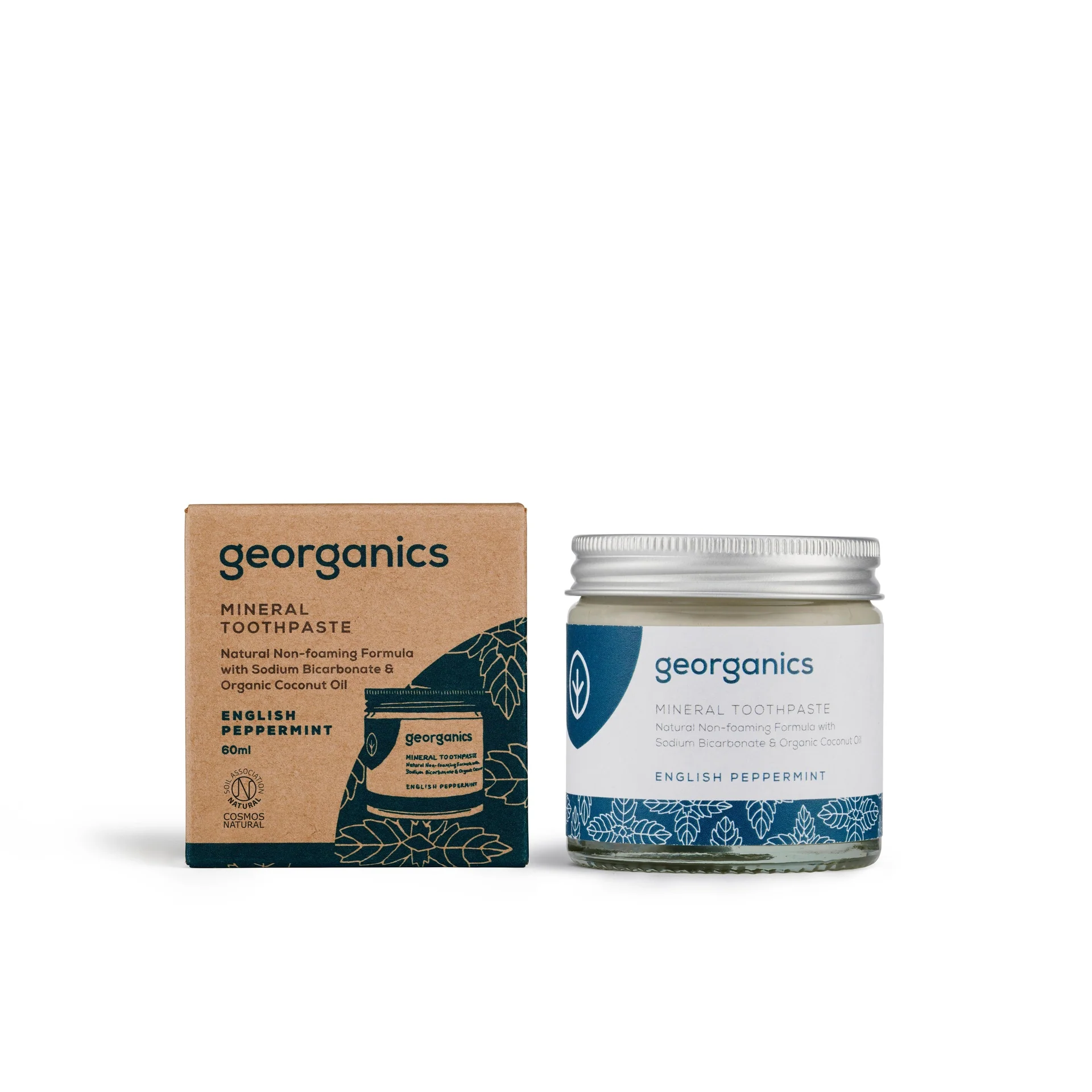 Dentífrico con Aceite de Coco Menta Georganics 60 ml - Image 2
