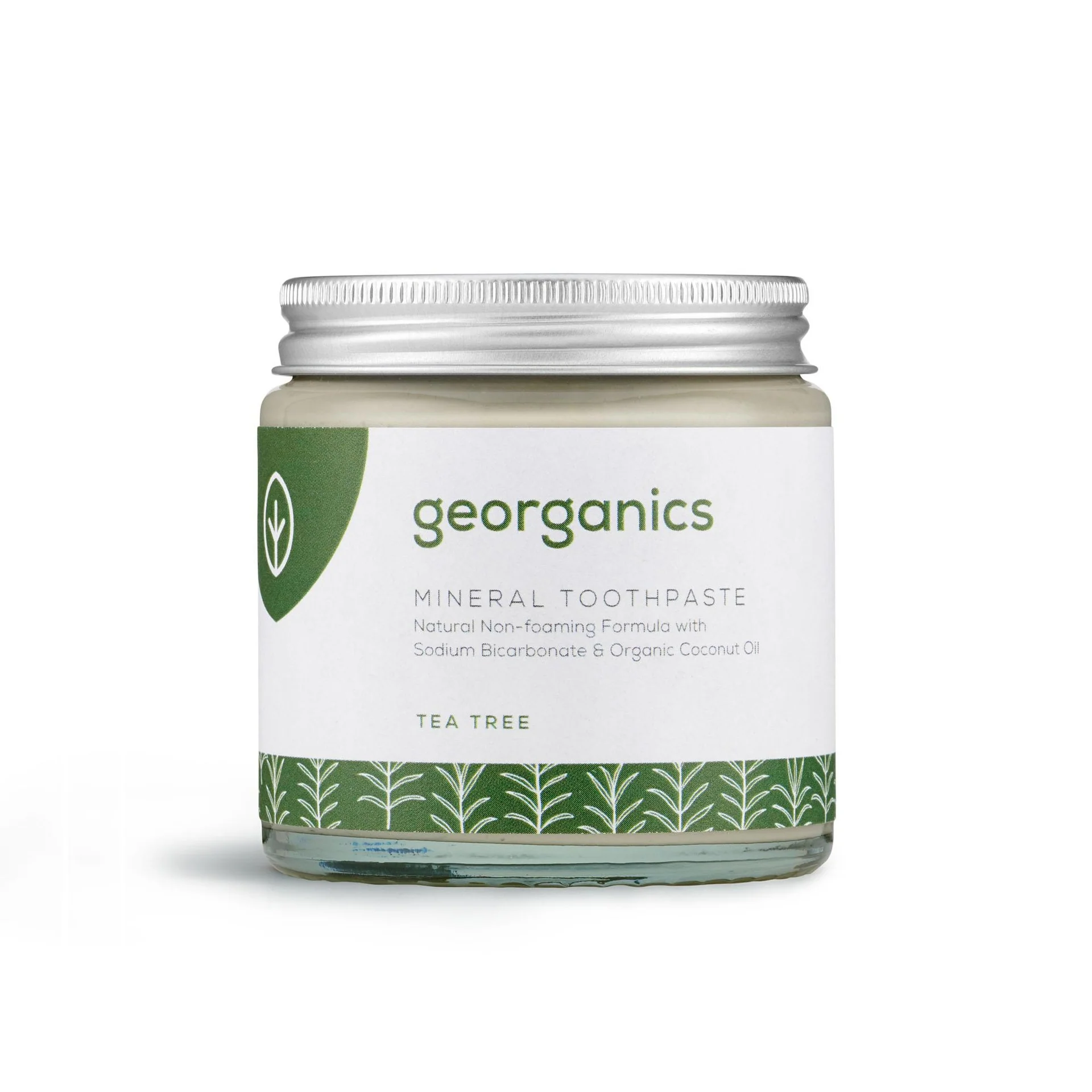 Dentífrico natural Árbol del té y Coco Georganics 60 ml