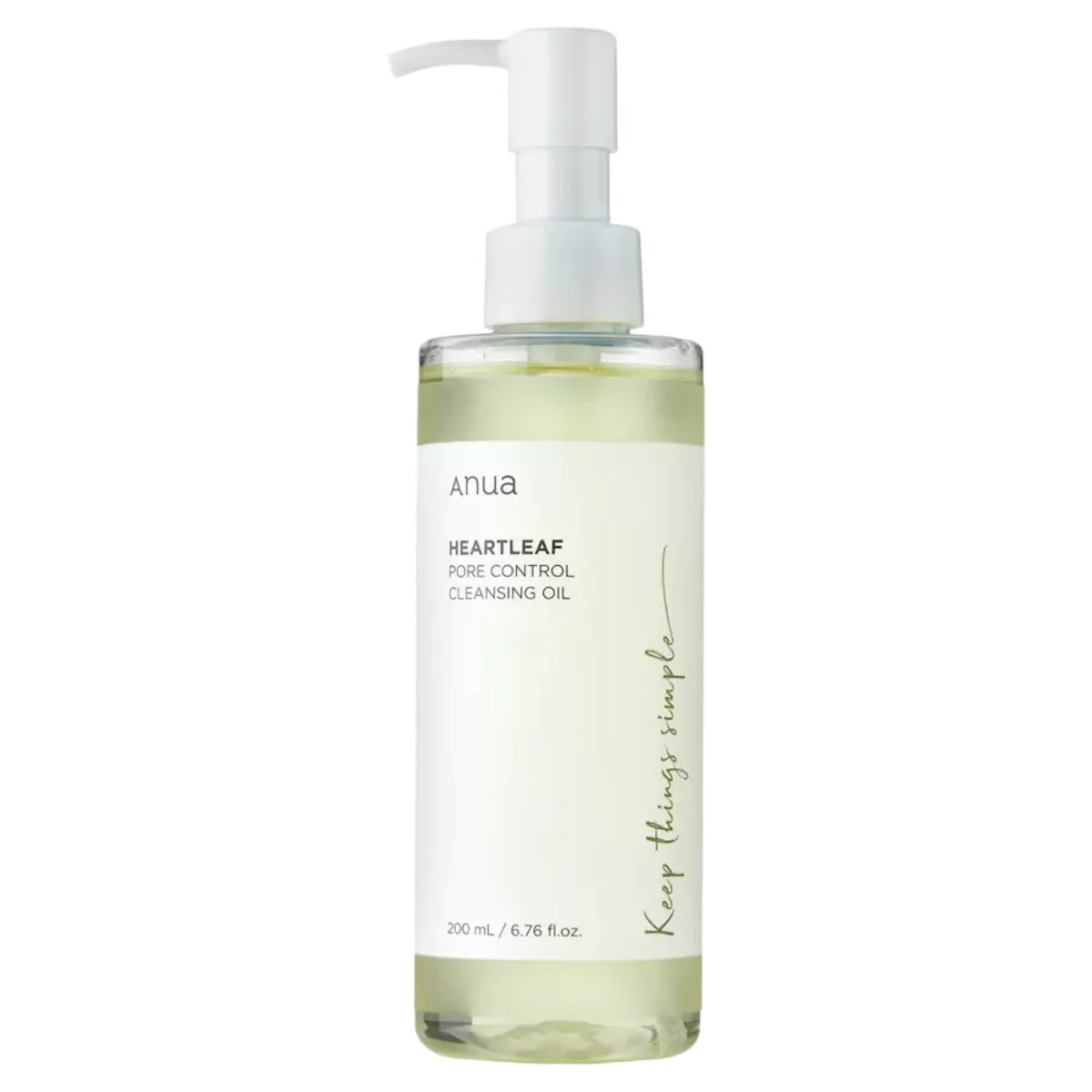 Desmaquillante Facial Heartleaf Pore Control Cleansing Oil Anua 200 ml
