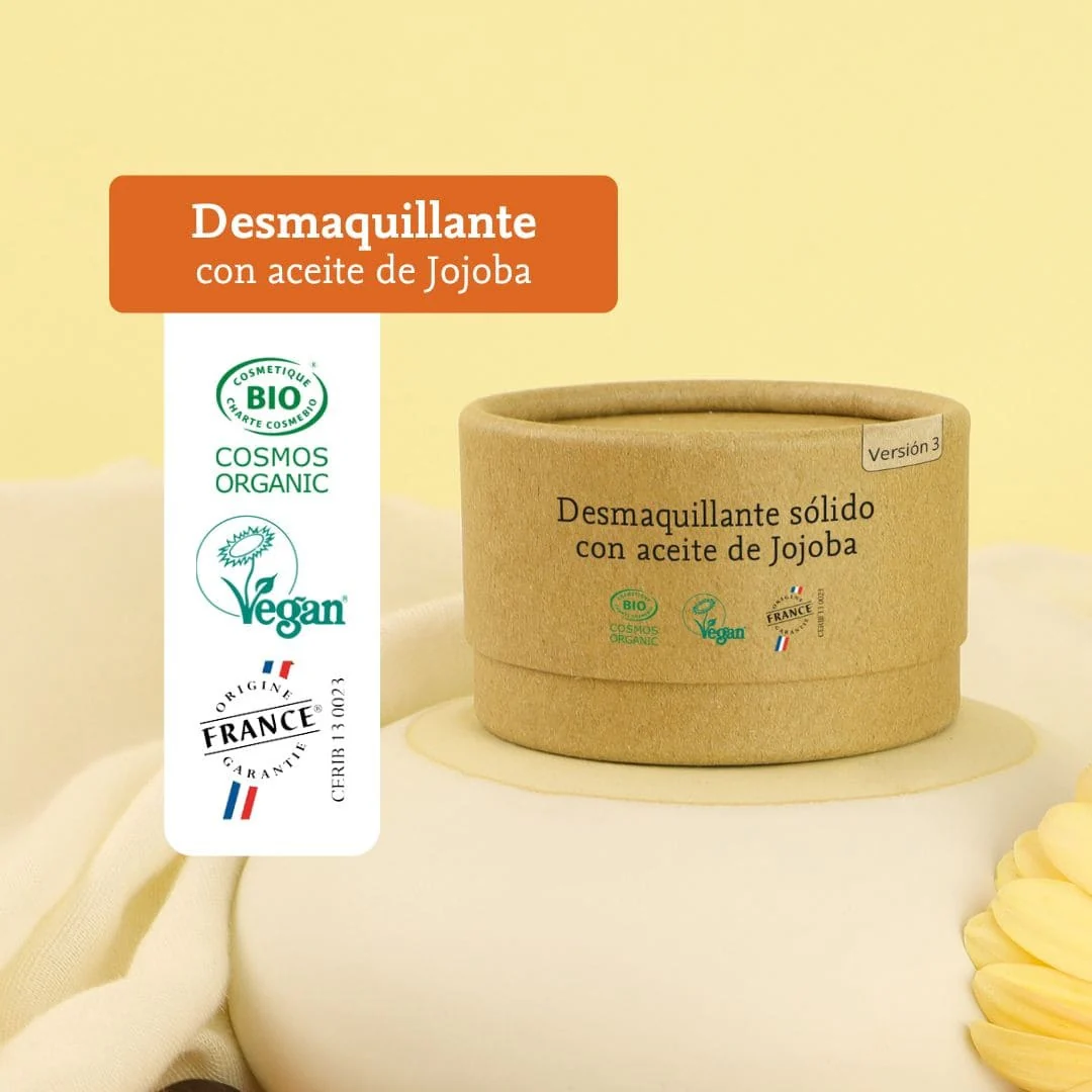 Desmaquillante sólido con aceite de jojoba Comme Avant 40 g - Image 3