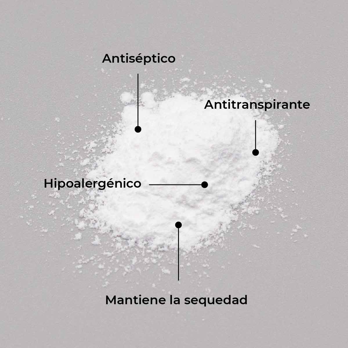 Desodorante Natural de Alumbre en Polvo para Pies Labnatur 100 g | Control Olor | Absorbe Humedad - Image 2