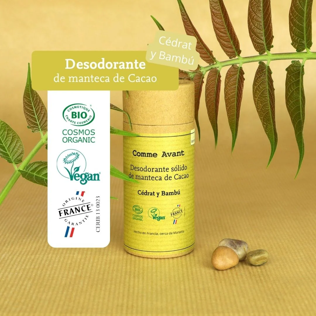 Desodorante sólido de cidra y bambú Comme Avant 60 g - Image 4