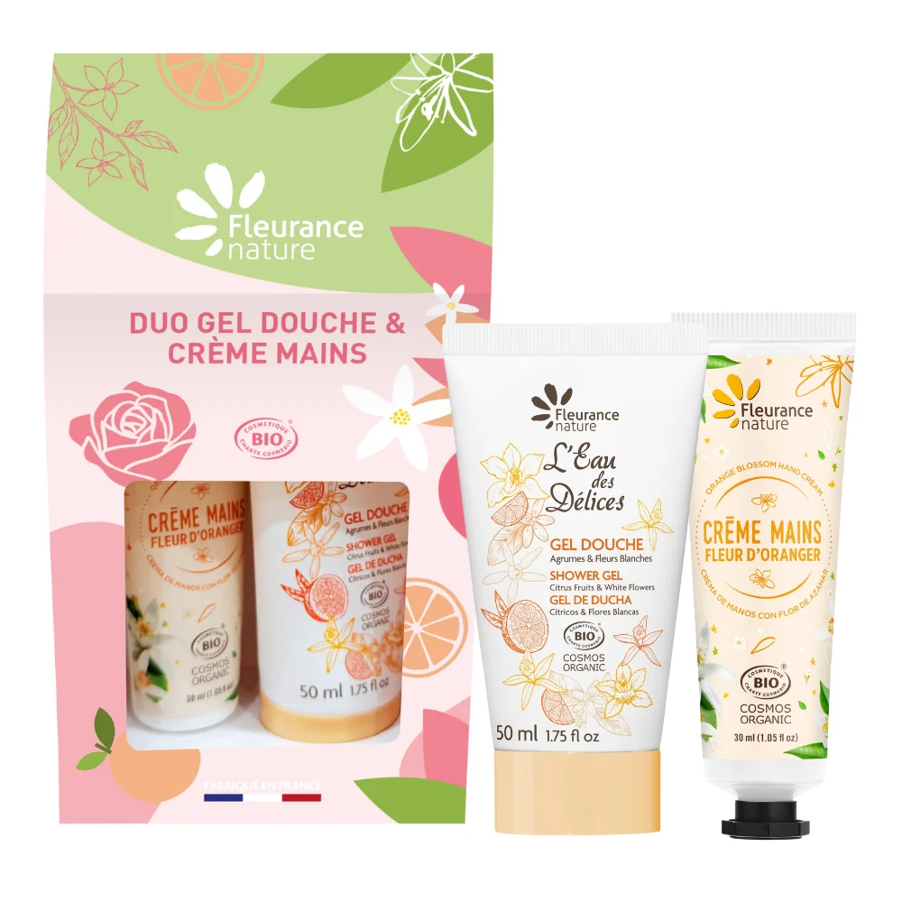 Duo Gel Ducha Rosa 50ml + Crema Manos Rosa 30ml - Image 2