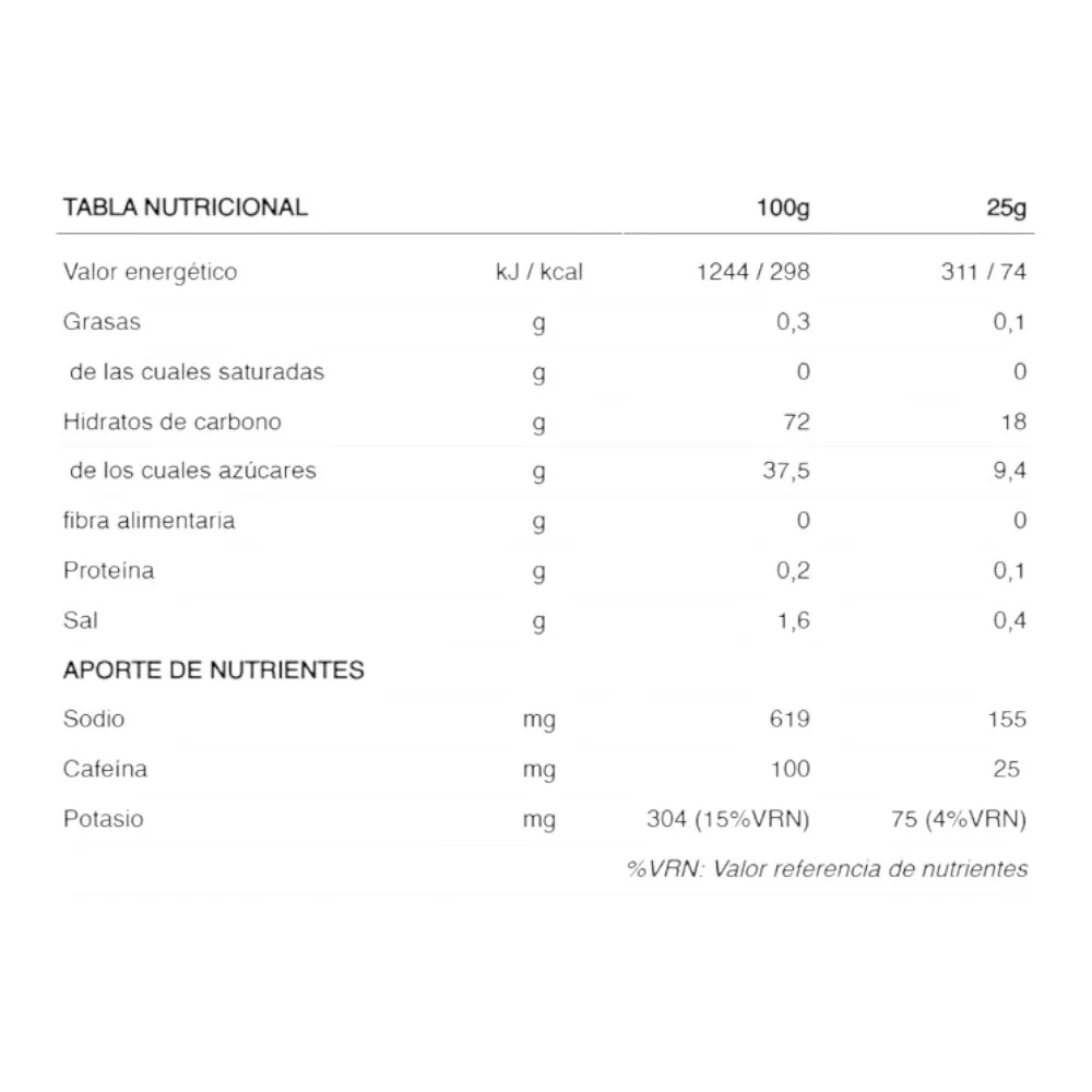 Energy Gel Bio 25 Gr 25 Mg Caffeine - Image 2