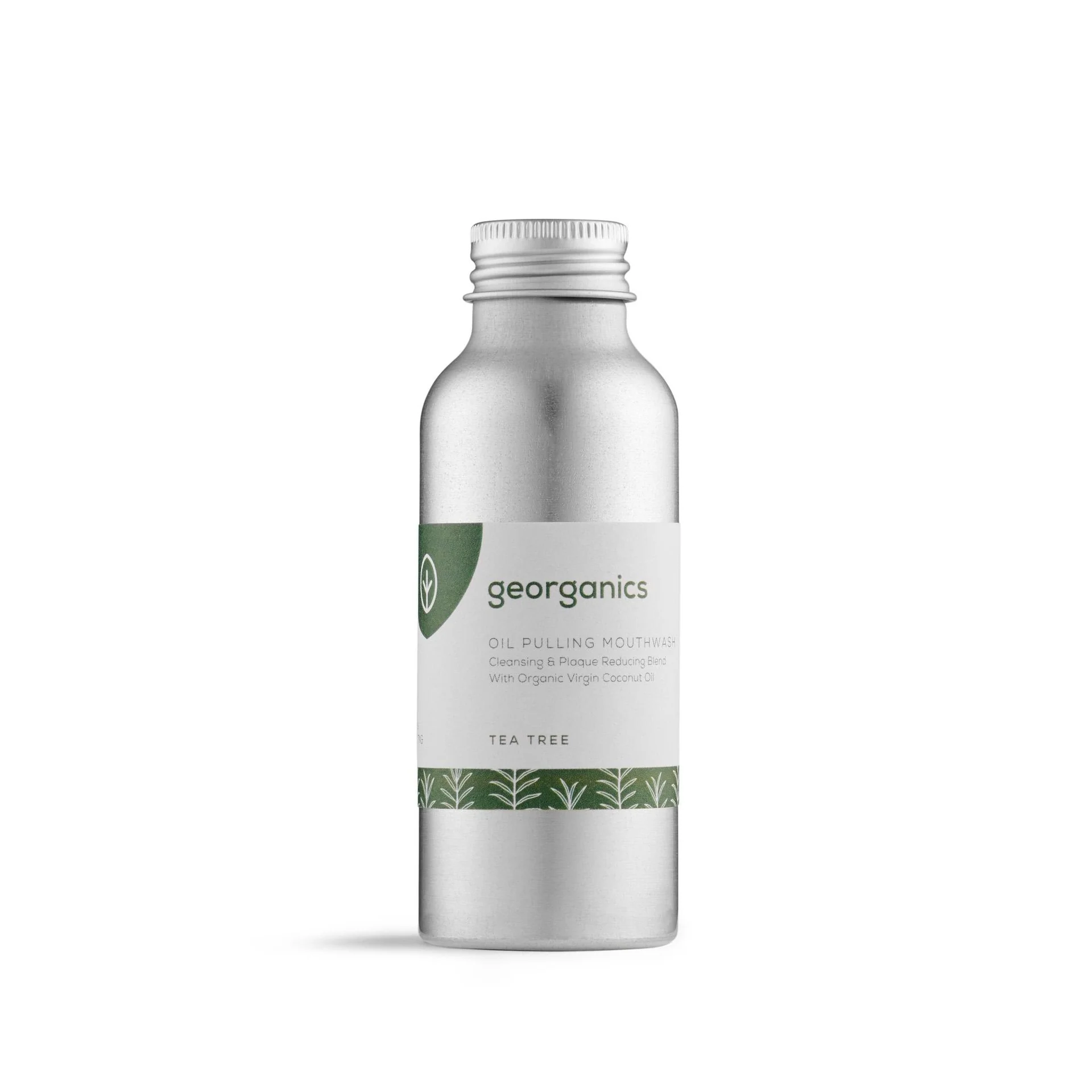 Enjuague Bucal con Aceite de Coco y Árbol del té Georganics 100 ml
