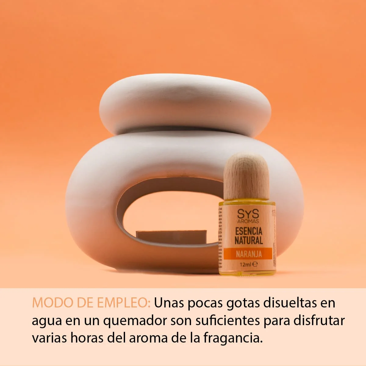 Esencia Natural Naranja 12 ml SYS Aromas | Aroma Cítrico Energizante | Difusores y Aromaterapia - Image 2